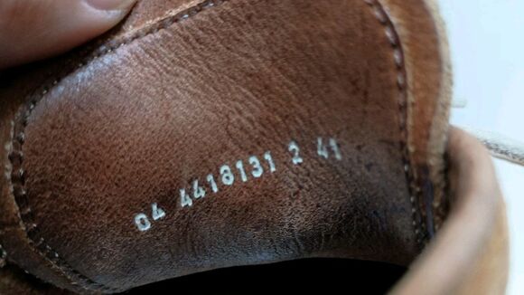HESCHUNG Mens Oxfords Tan Brown Suede Shoes Size 8 EU 41 Classic Lace Up Chukka main image 8